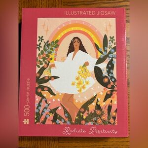 Radiate Positivity Jigsaw Puzzle 500 pieces